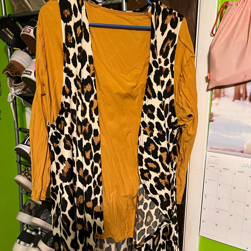 Leopard Print vest